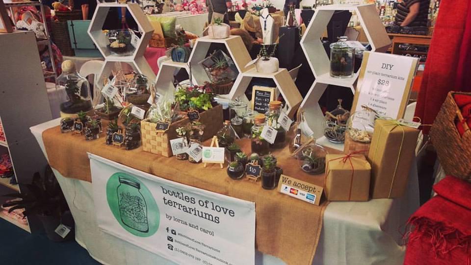 Bottles of Love Terrariums Perth Makers Market